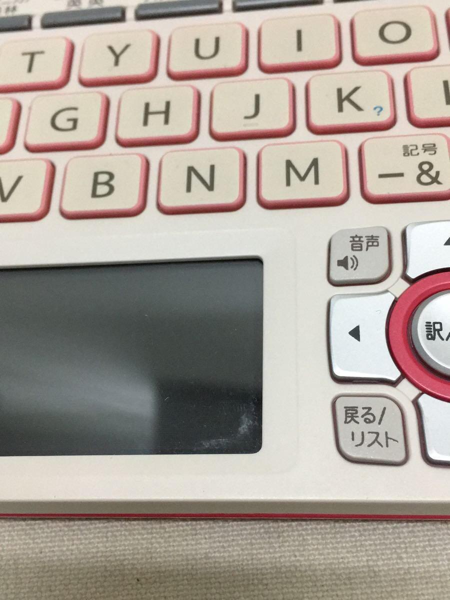 CASIO◆電子辞書 エクスワード XD-U4800VP [ビビッドピンク]_画像6