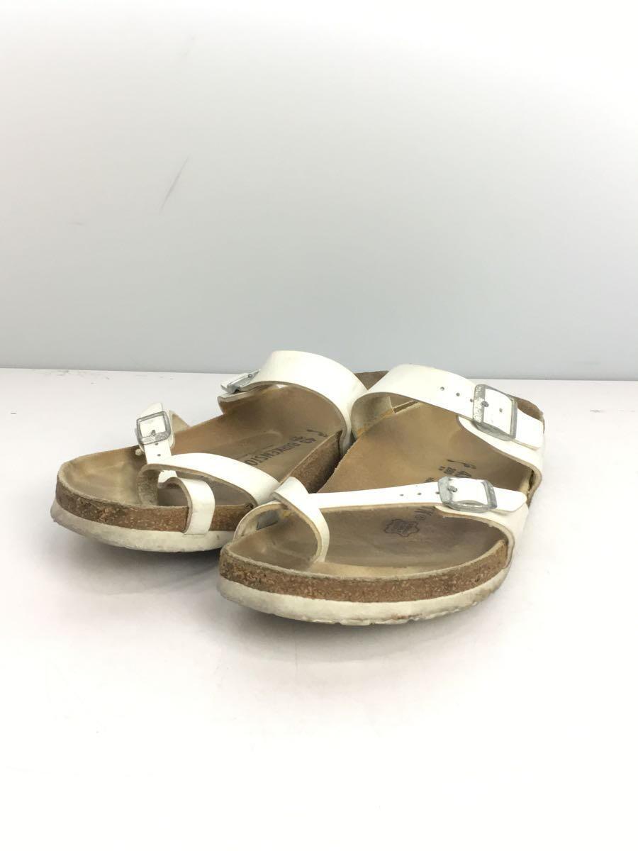 BIRKENSTOCK◆サンダル/47/ホワイト/ビルケンシュトック_画像2