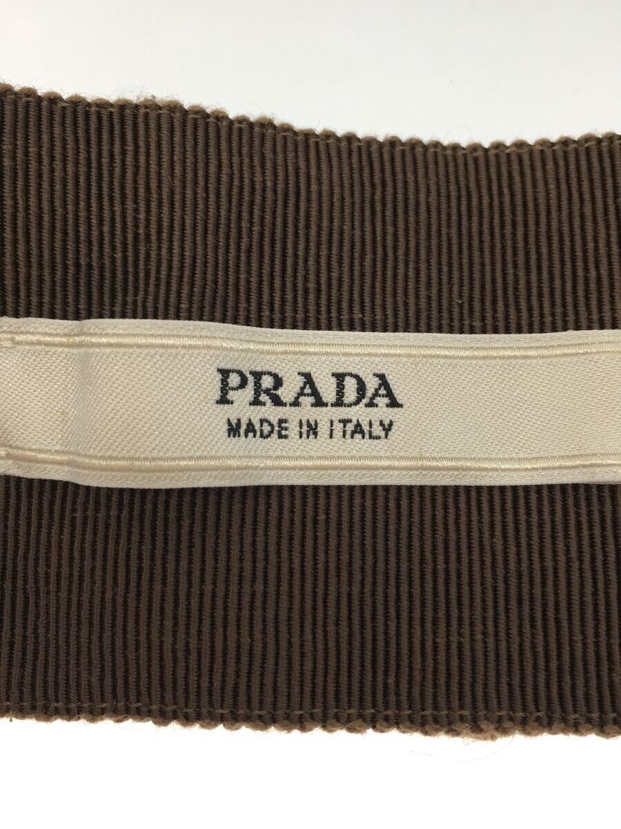 PRADA◆ベルト/-/BRW/レディース_画像3