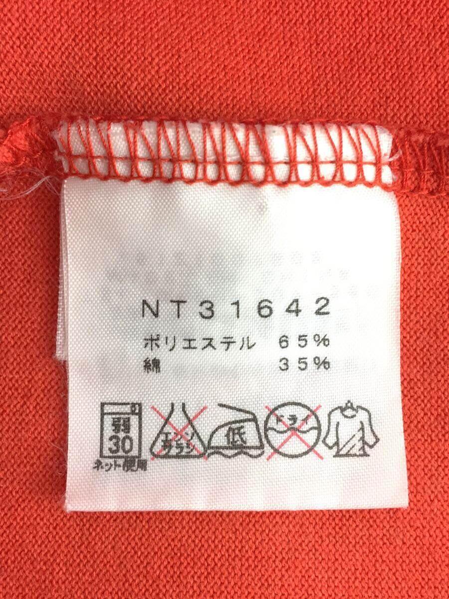 THE NORTH FACE◆MONKEY MAGIC TEE_モンキー マジック ティー/L/ポリエステル/ORN_画像4