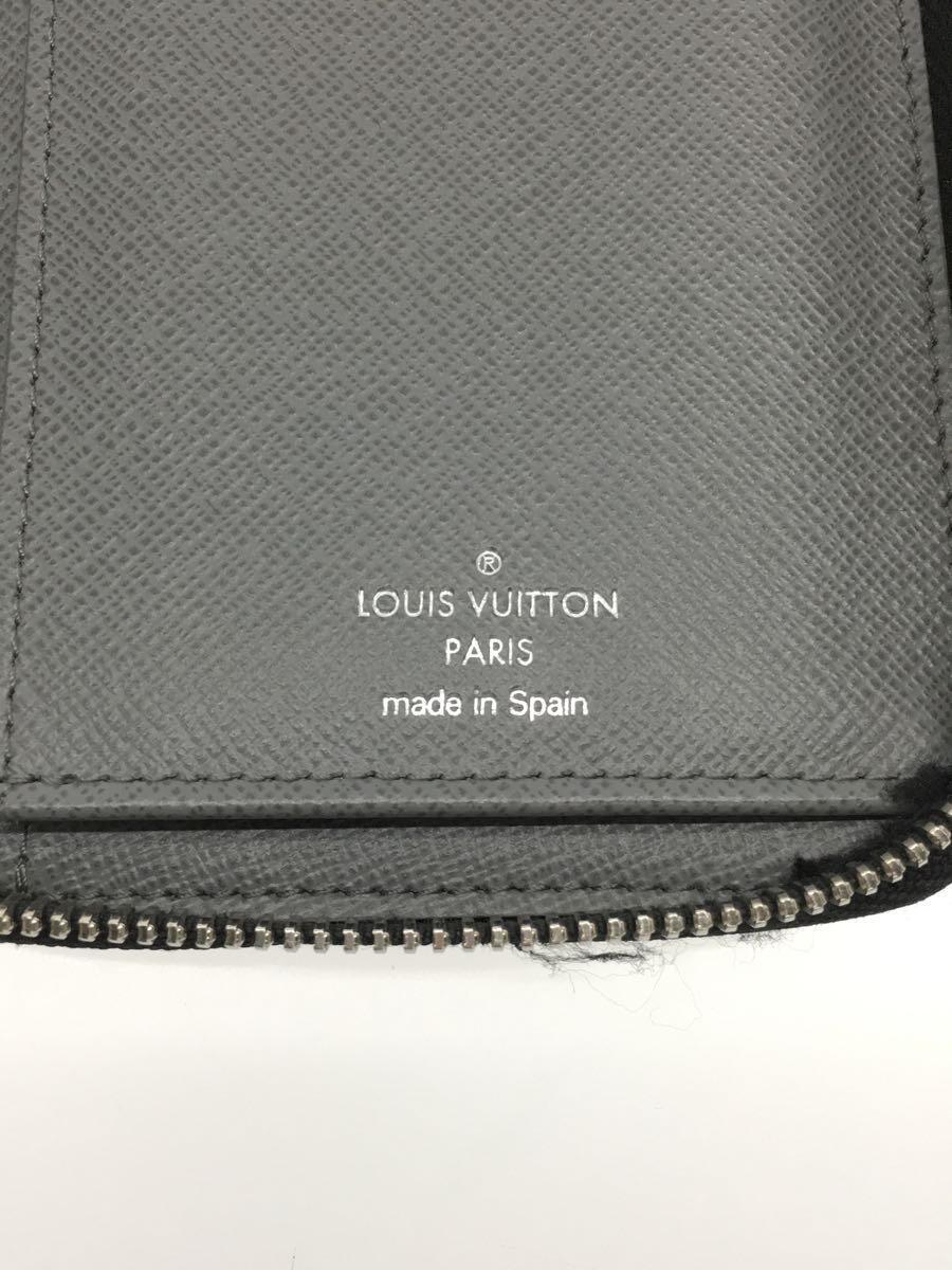 LOUIS VUITTON◆ジッピー・ウォレット・ヴェルティカル_ダミエ・グラフィット_BLK/PVC/BLK/メンズ_画像3