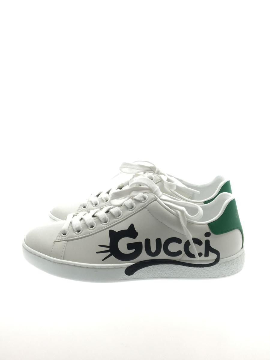 GUCCI◆ローカットスニーカー/35/WHT/レザー/659912