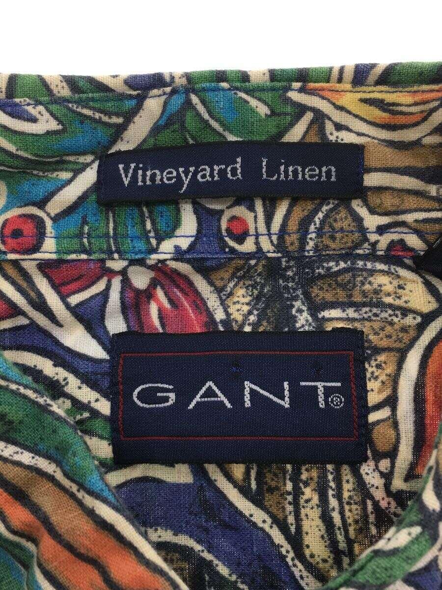 GANT◆アロハシャツ/XL/レーヨン/マルチカラー/総柄_画像3