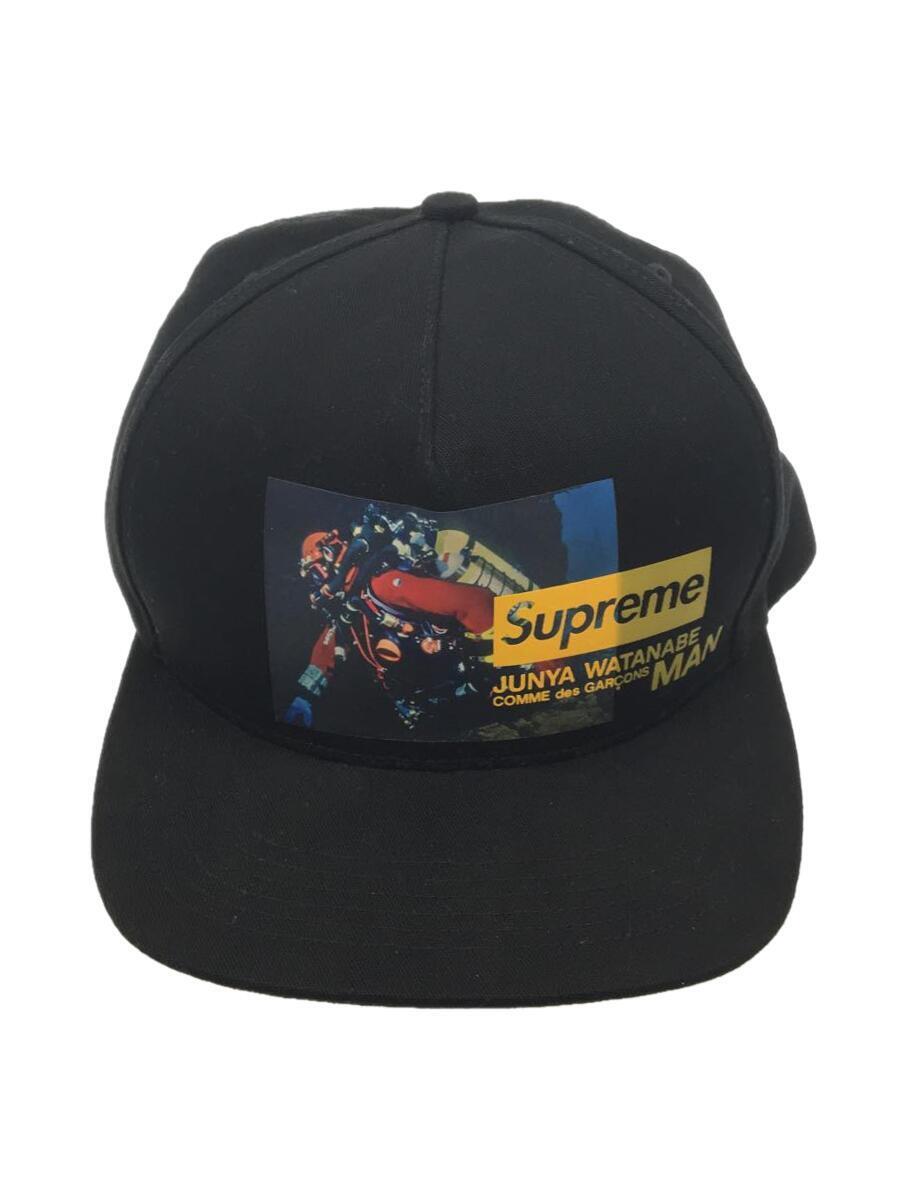 Supreme◆21AW/Nature 5-Panel Hat Black