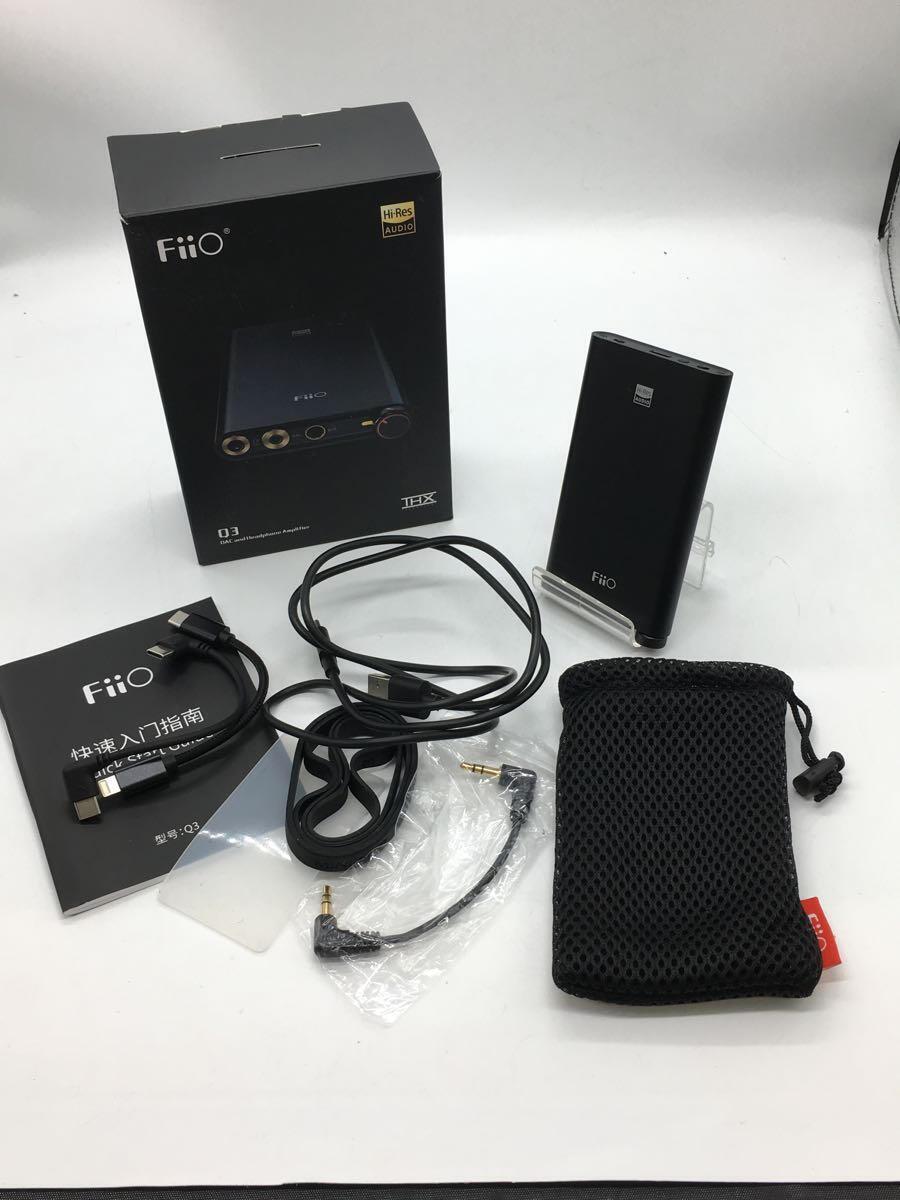 FiiO◇アンプ/Q3/USB DAC内蔵ポータブルヘッドホンアンプ-