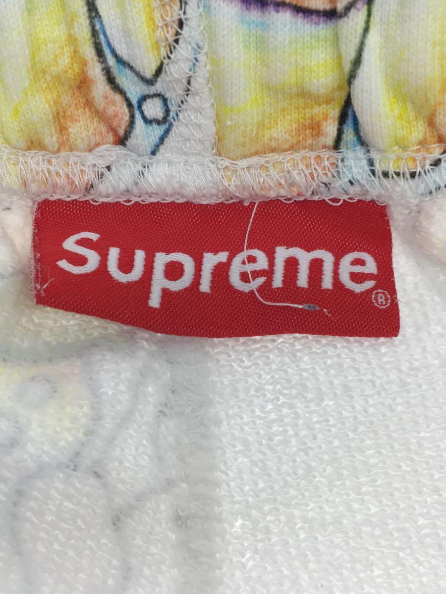 Supreme◆16SS/Gonz Butterfly Sweatpant/ボトム/S/コットン/WHT/総柄_画像4