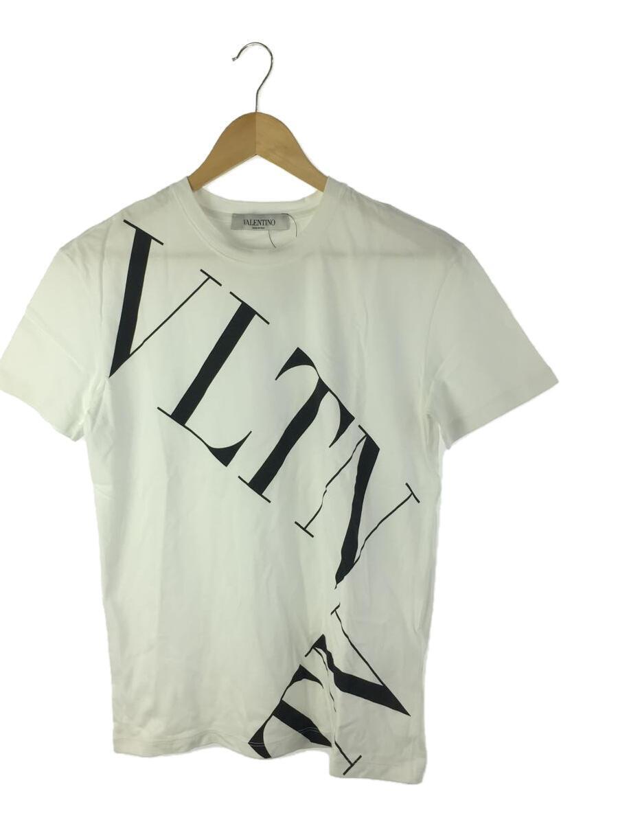 VALENTINO◆Tシャツ/XXS/コットン/WHT/0000007857 01/汚れ有