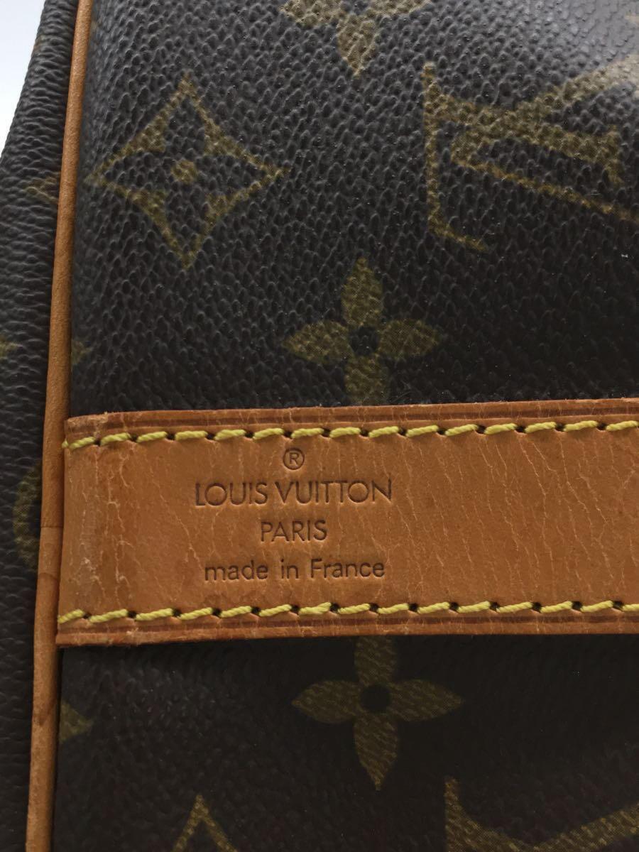 LOUIS VUITTON◆キーポル・バンドリエール45_モノグラム_BRW/PVC/BRW_画像5