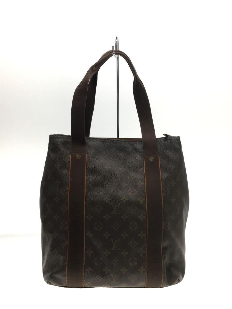 LOUIS VUITTON◆カバ・ボブール_モノグラム_BRW/PVC/BRW_画像3