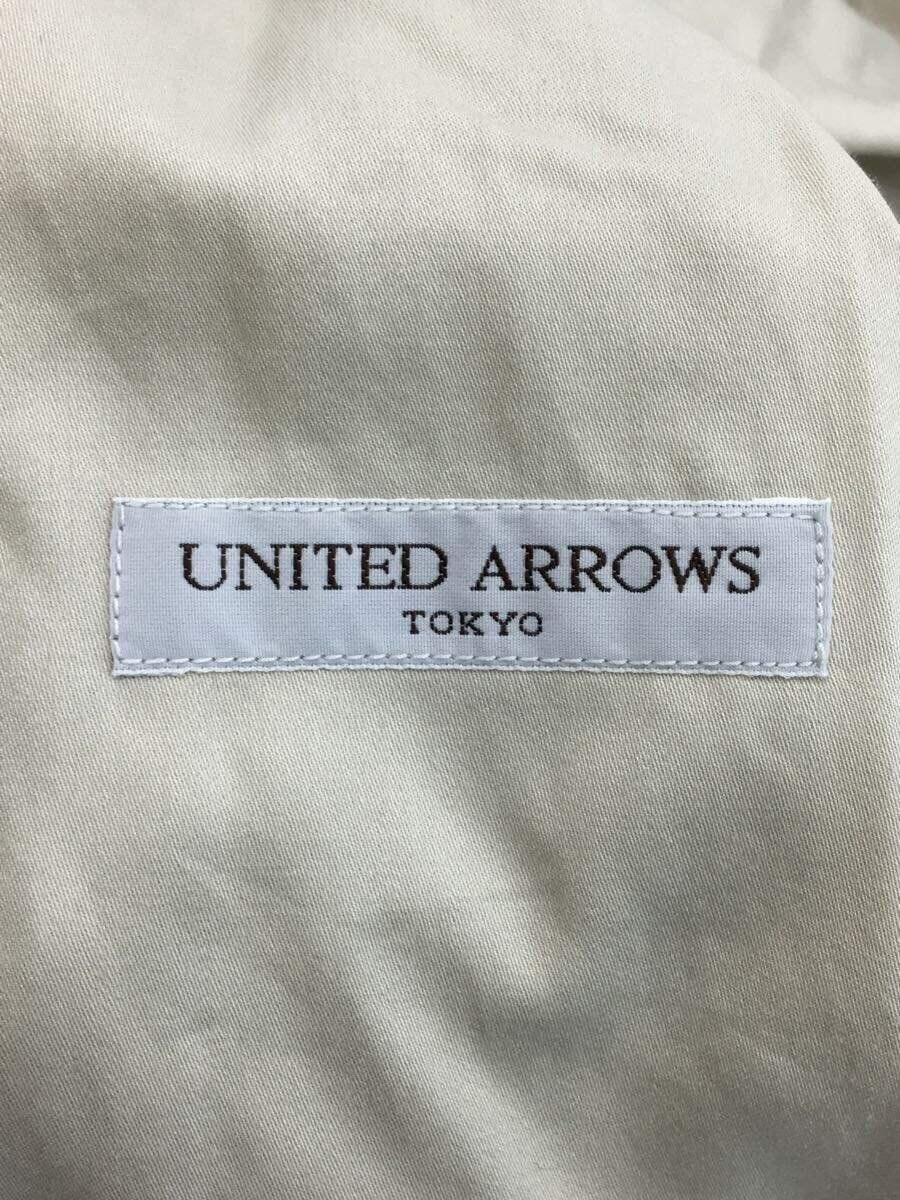 UNITED ARROWS◆ユナイテッドアローズ/ステンカラーコート/L/コットン/BEG/1125-139-2735_画像3