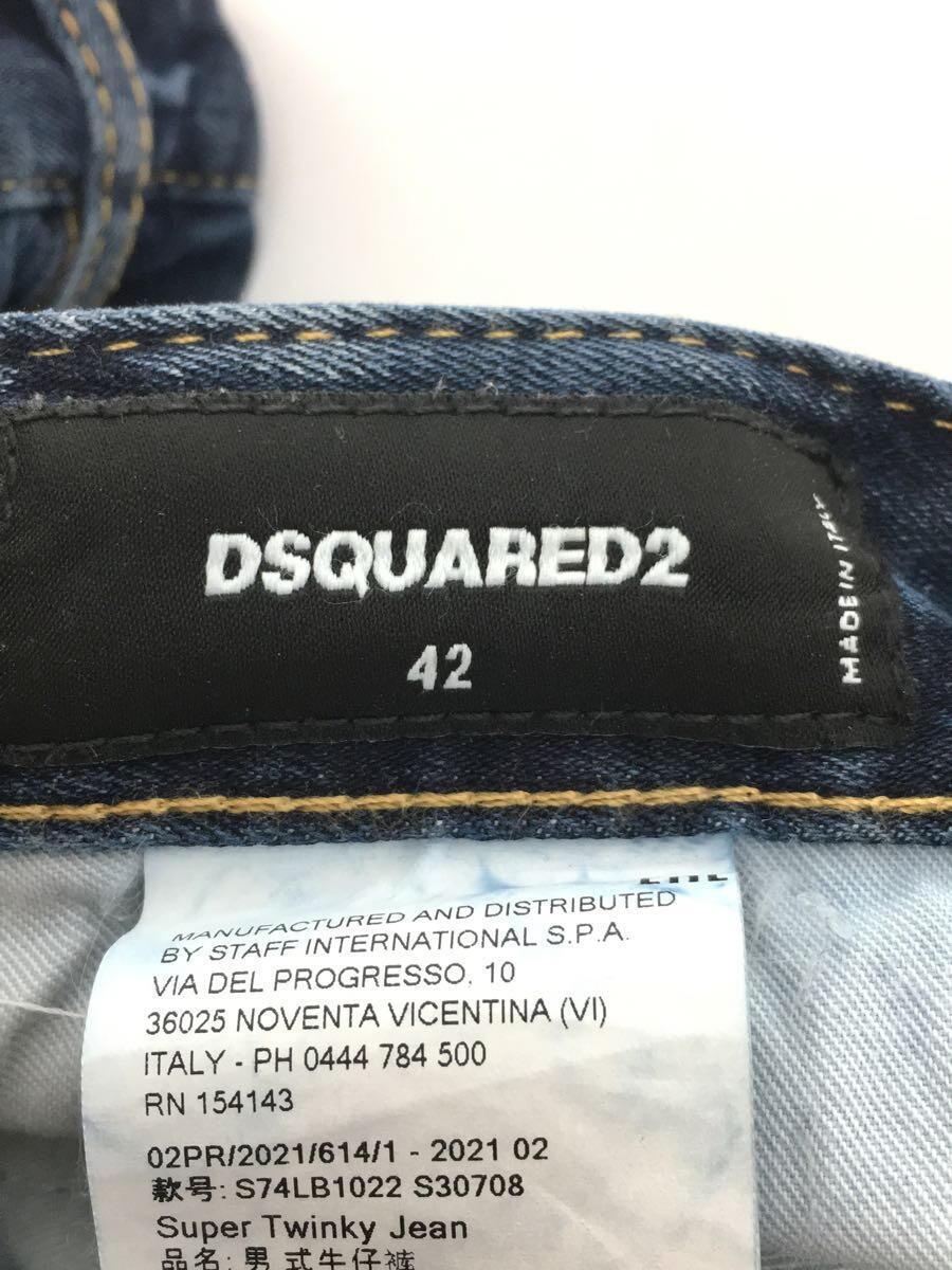 DSQUARED2◆スキニーパンツ/42/デニム/IDG/SUPER TWINKY JEAN/S74LB1022_画像4