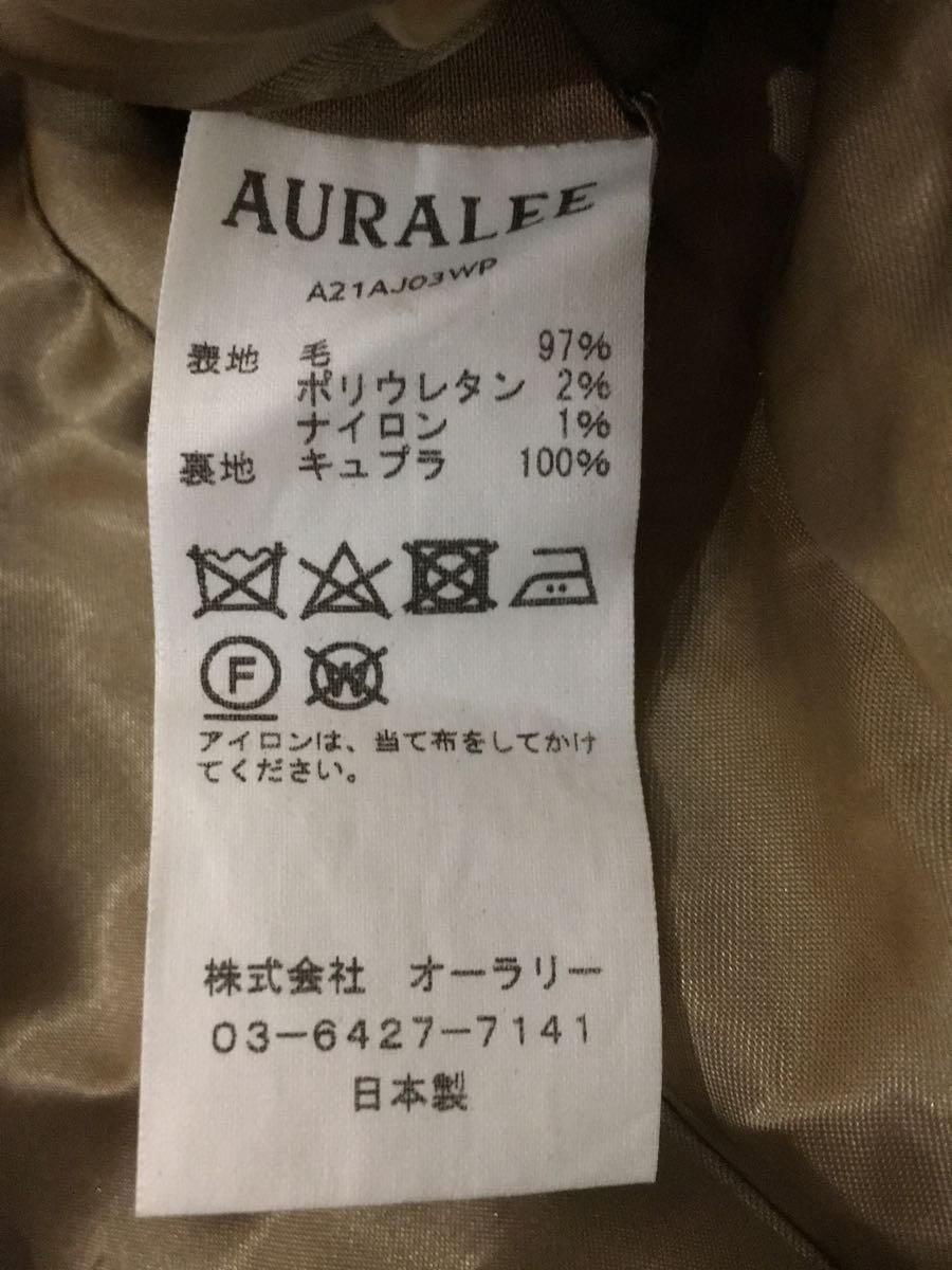 AURALEE◆TENSE WOOL DOUBLE CLOTH JACKET/1/ウール/CML/A21AJ03WP_画像5