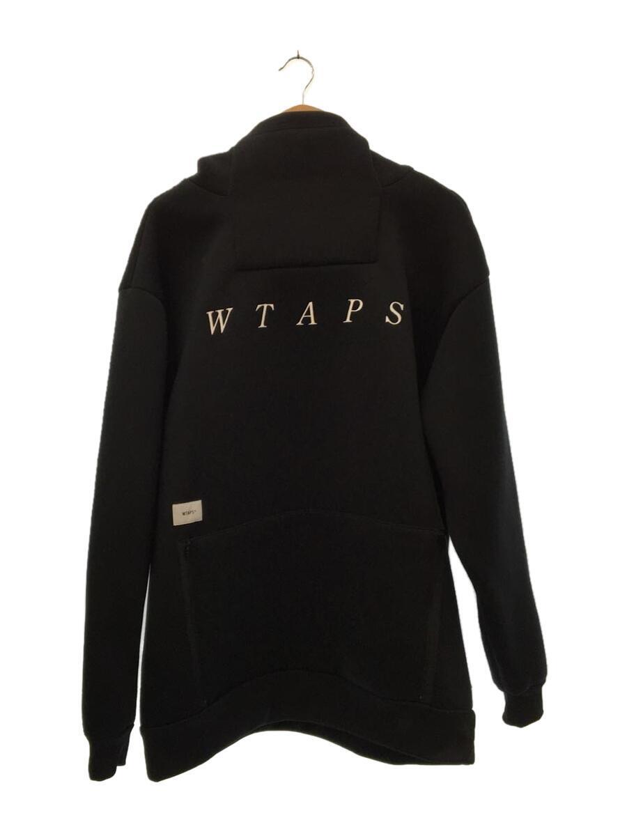 WTAPS◆パーカー/3/コットン/BLK/181ATDT-CSM10_画像1