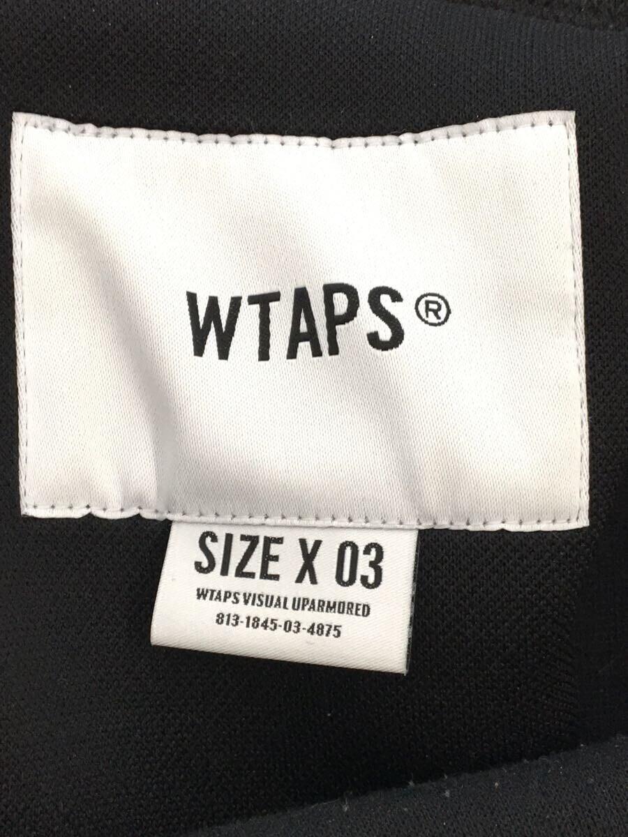 WTAPS◆パーカー/3/コットン/BLK/181ATDT-CSM10_画像3