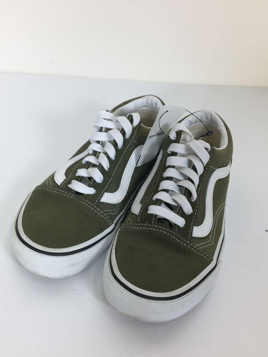 VANS◆ローカットスニーカー/22.5cm/KHK/スウェード_画像2