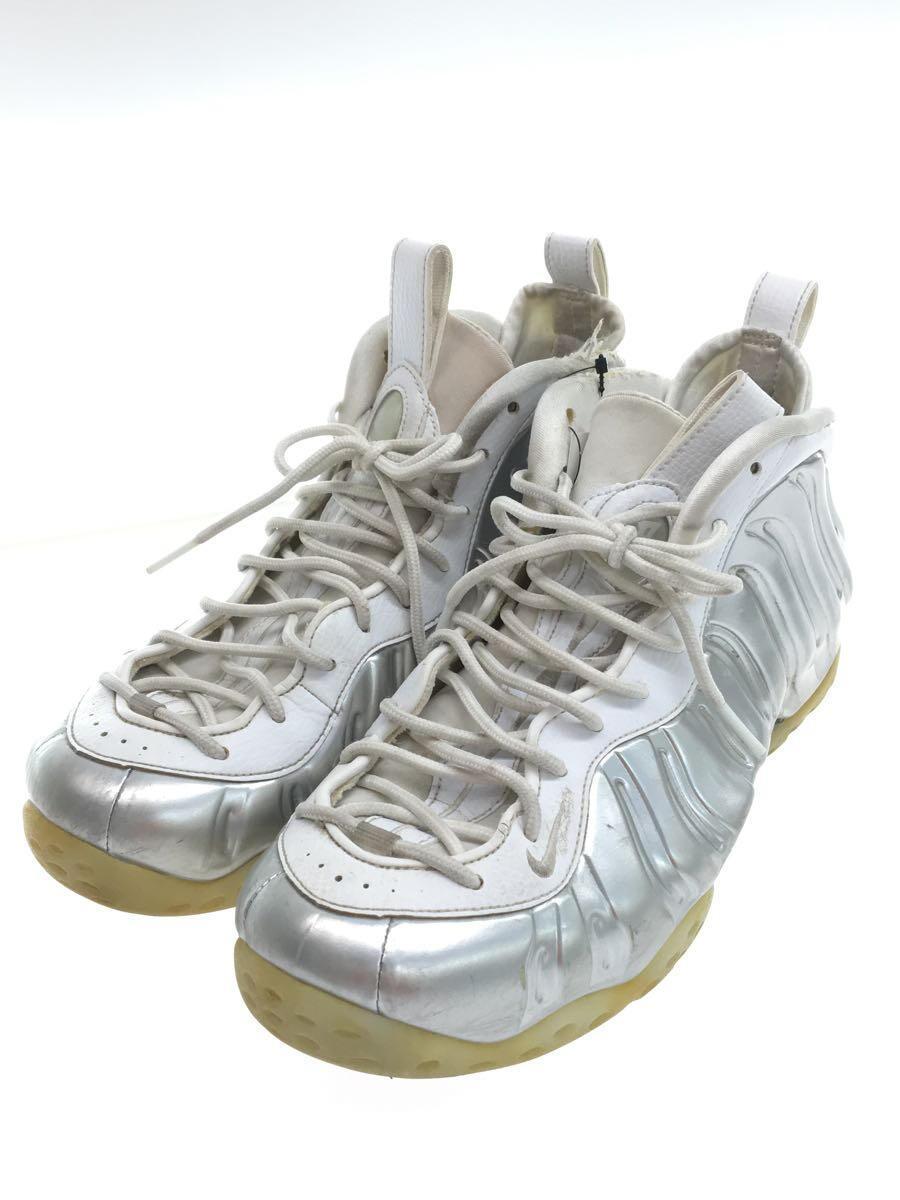 NIKE◆AIR FOAMPOSITE ONE/エアフォームポジットワン/ホワイト/AA3963-100/27cm/SLV_画像2