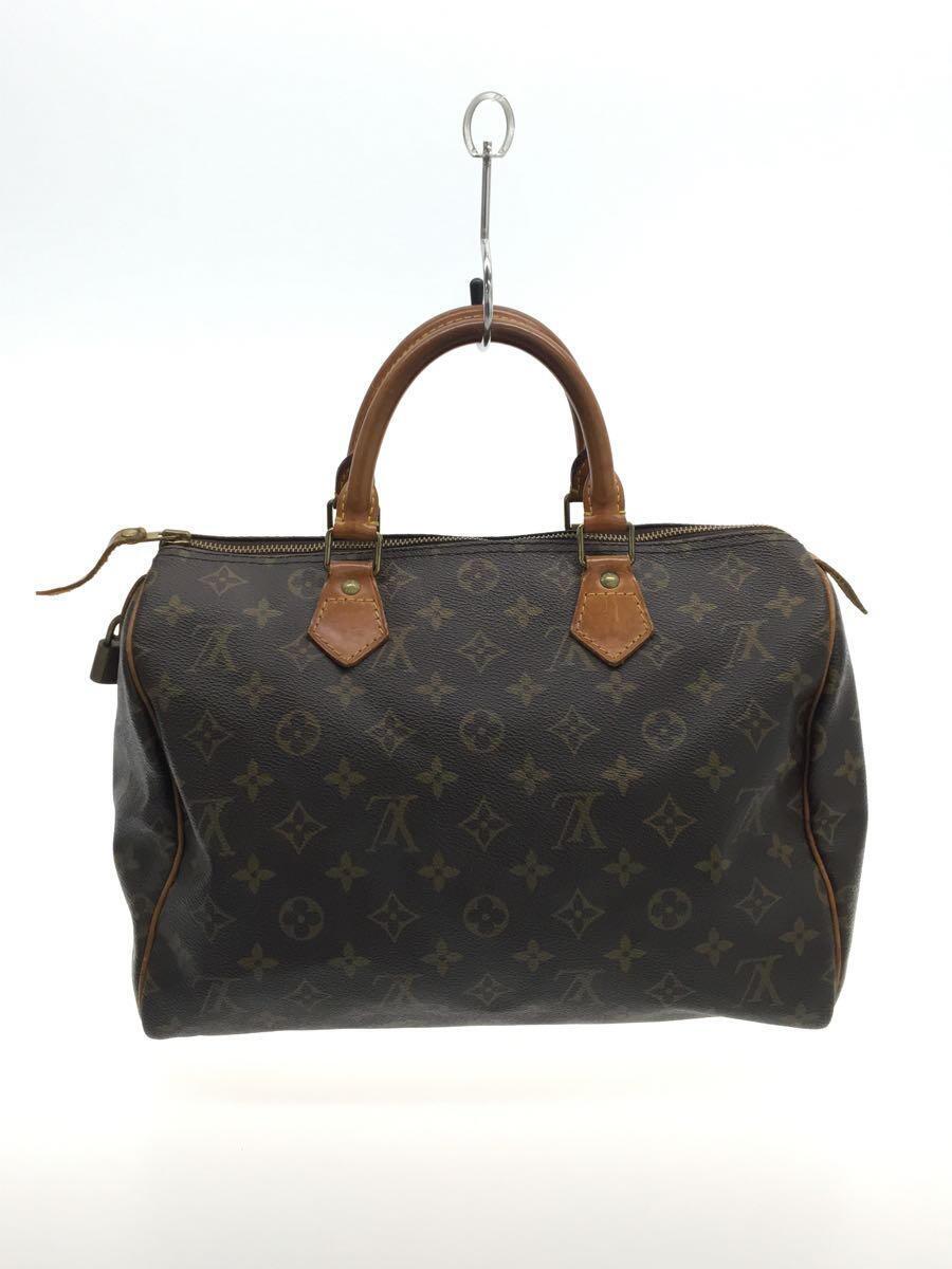 LOUIS VUITTON◆スピーディ30_モノグラム_BRW/PVC/BRWの画像3