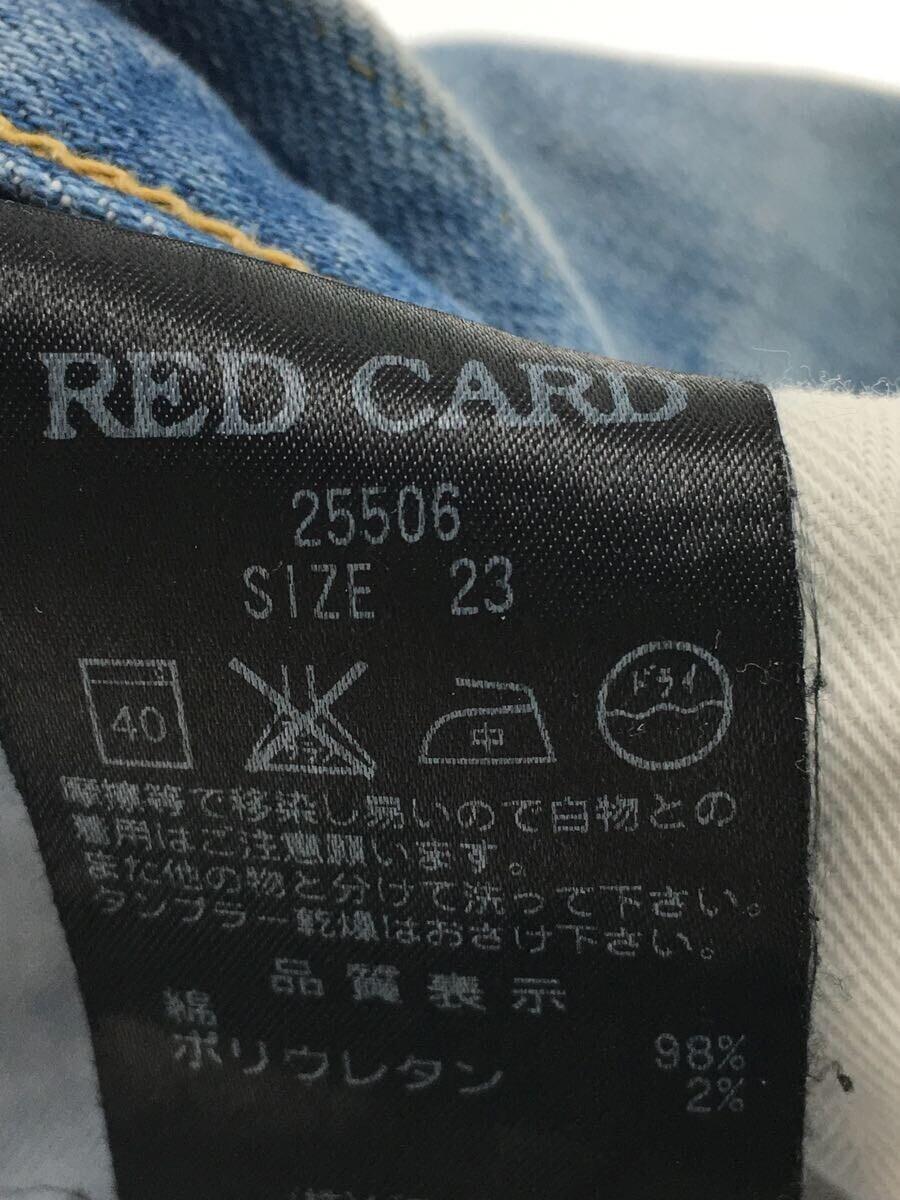 RED CARD◆ストレートパンツ/23/コットン/IDG_画像5