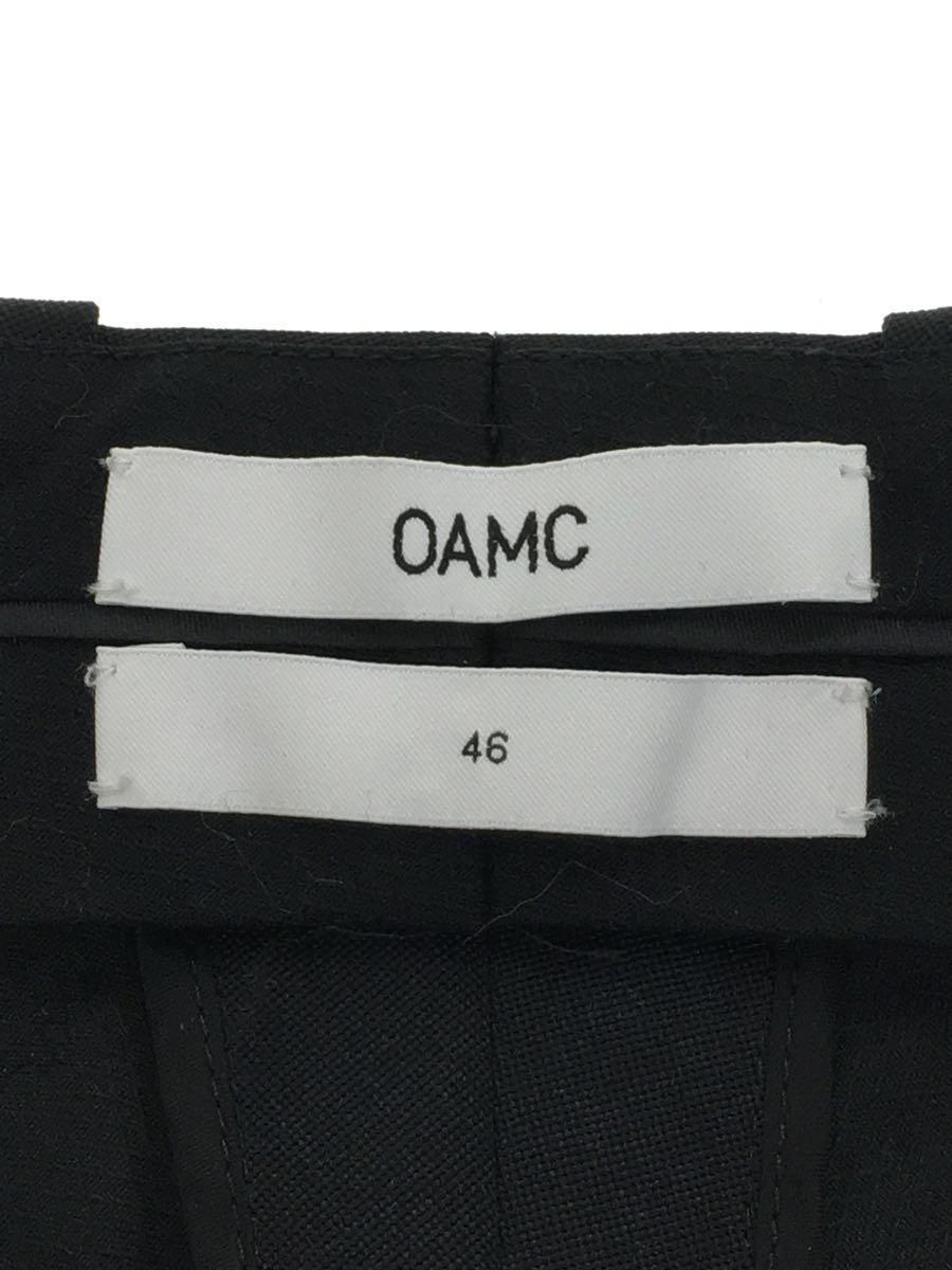 OAMC(OVER ALL MASTER CLOTH)◆スラックスパンツ/46/ポリエステル/BLK/OAMP305260_画像4