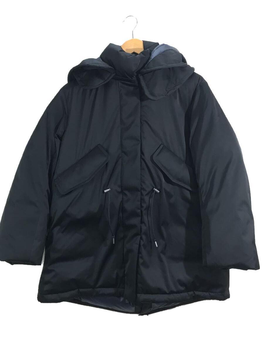 上品 UNIQLO◇ダウンジャケット/M/ポリエステル/BLK/無地/212-443928 M