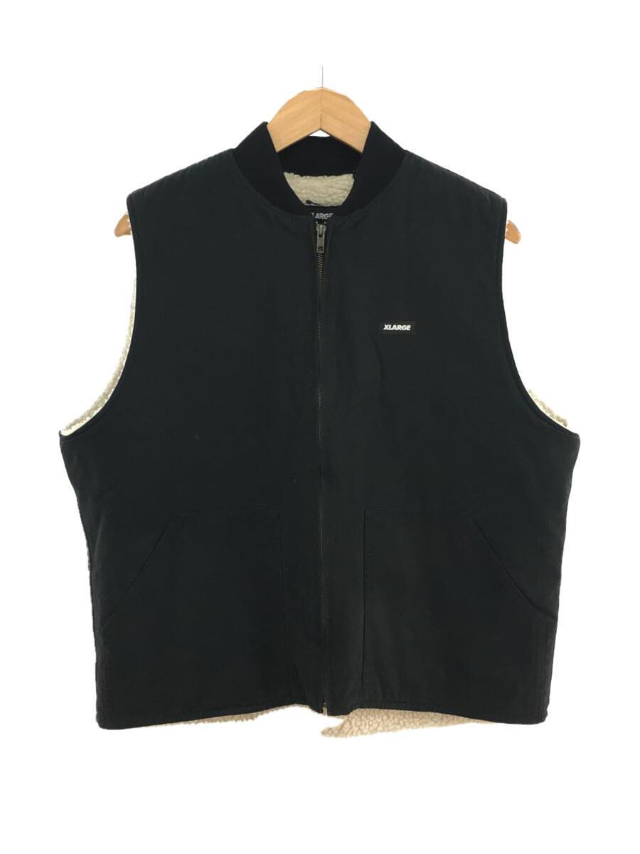 当店の記念日 X-LARGE◇22AW/BOA VEST/ベスト/M/コットン/BLK