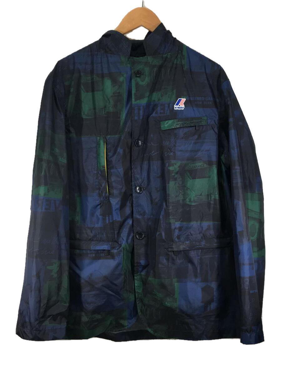 Engineered Garments◆ナイロンジャケット/L/ナイロン/GRN/総柄_画像1