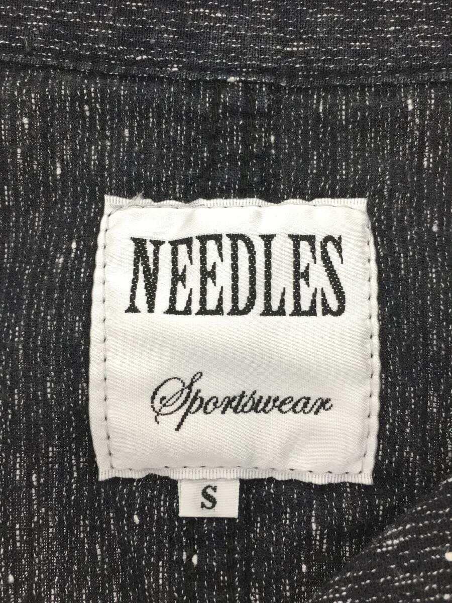 Needles Sportswear◆ジャケット/S/コットン/BLK_画像3