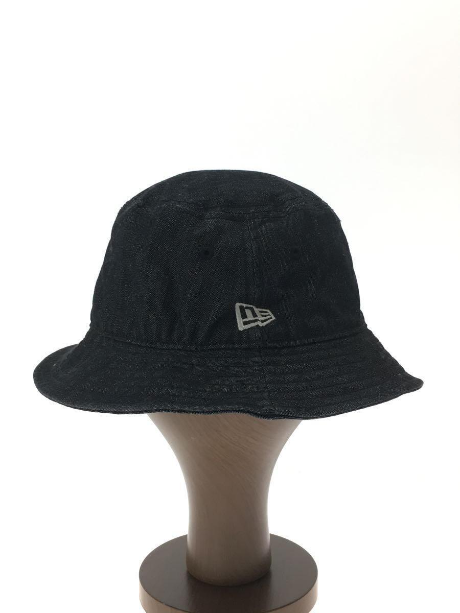 NEW ERA◆バケットハット/-/コットン/BLK/無地/メンズ_画像2