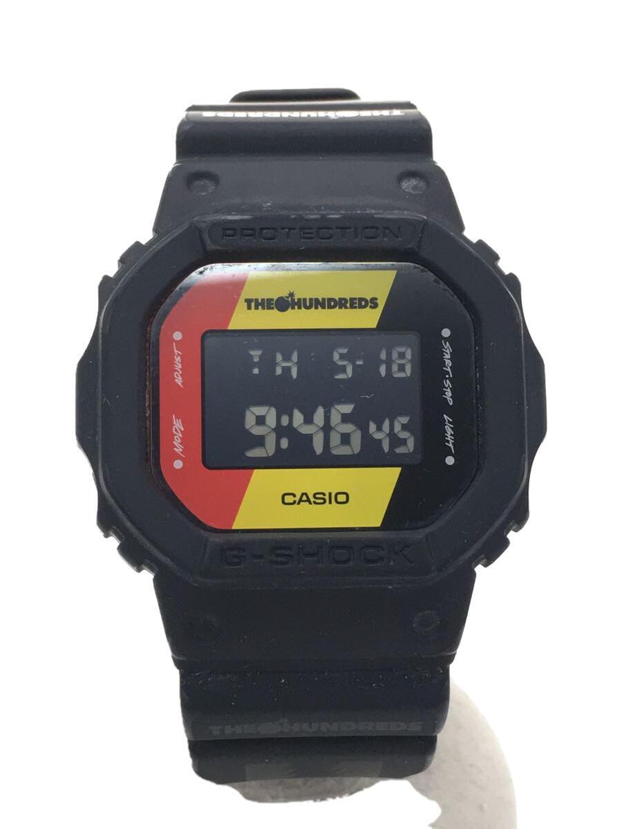 ☆安心の定価販売☆】 CASIO◇クォーツ腕時計/デジタル/ラバー/BLK/BLK