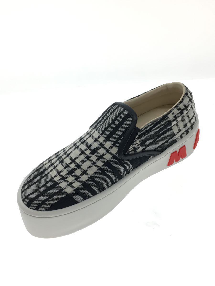 第一ネット MARNI◇スリッポンスニーカー/39/BLK/キャンバス