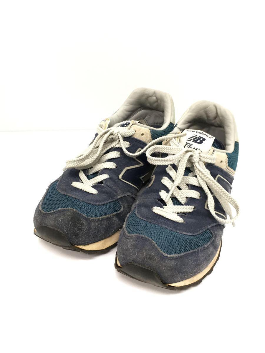 NEW BALANCE◆ローカットスニーカー/27cm/NVY/ML574VN/内側汚れ有_画像2