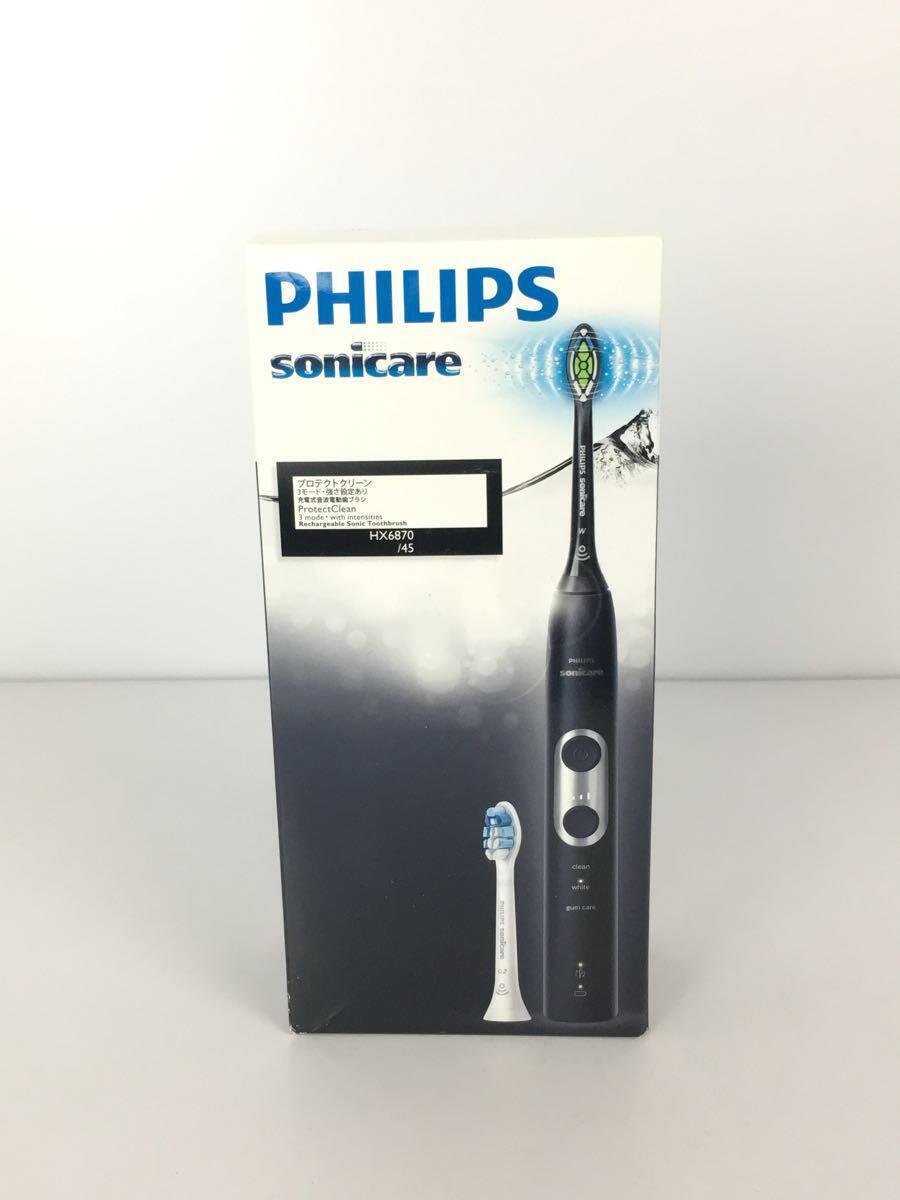 PHILIPS◆電動歯ブラシ/ソニッケアープロテクトグリーン/理美容品/HX6870