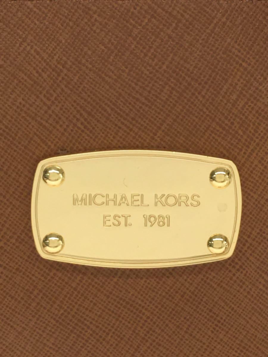 MICHAEL KORS◆ショルダーバッグ/PVC/CML/無地_画像5