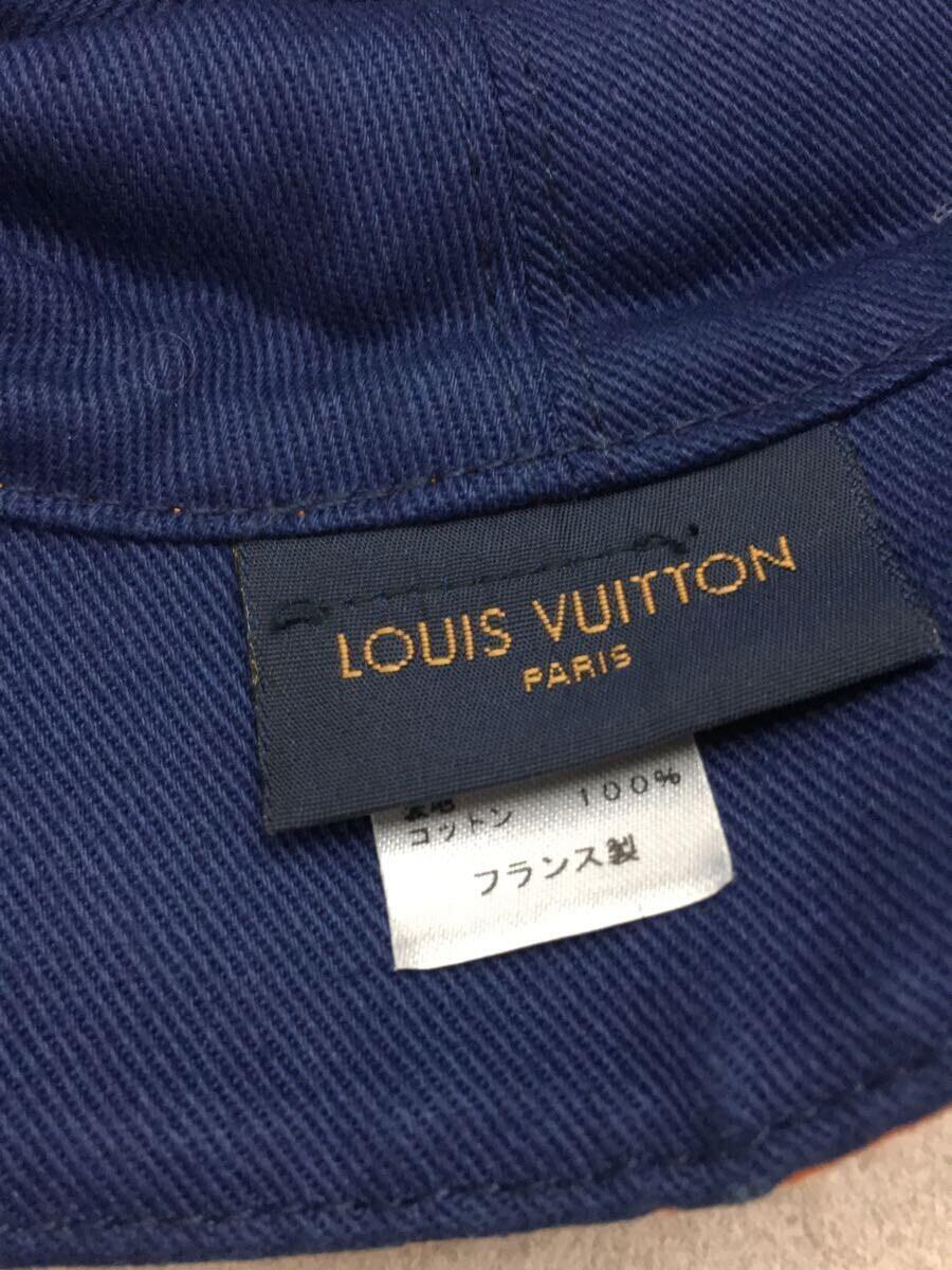 LOUIS VUITTON◆バケットハット/-/コットン/ORN/総柄/メンズ/M76211の画像5