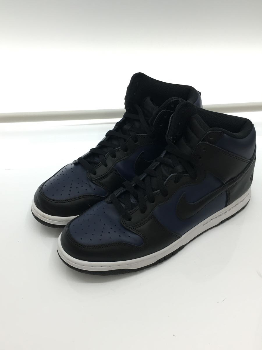 NIKE◆FRAGMENT DESIGN X DUNK HIGH/ハイカットスニーカー/30cm/ネイビー/DJ0383-400_画像2