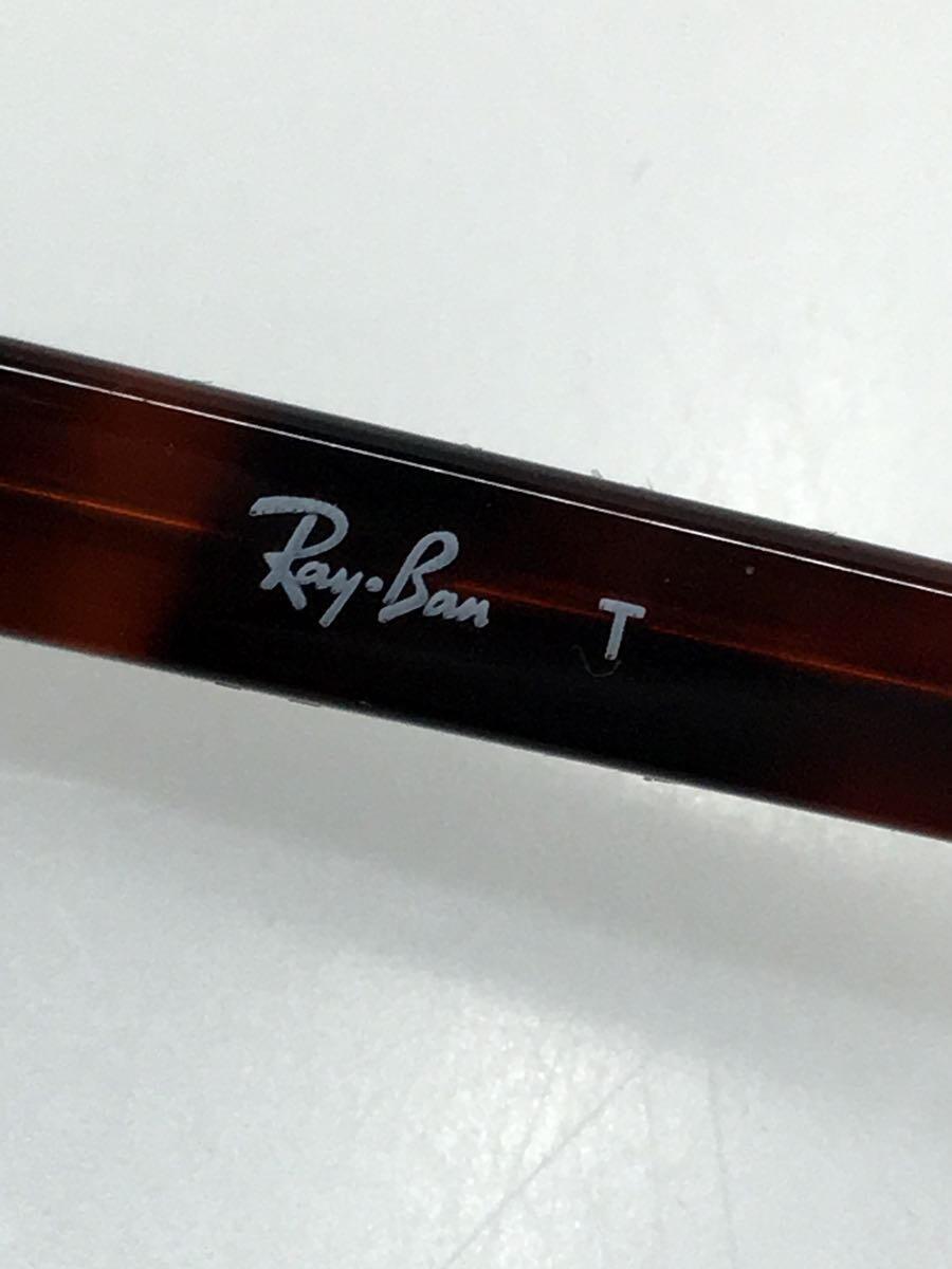 Ray-Ban◆CLUBROUND/サングラス/プラスチック/BRW/BLK/メンズ/RB4246_画像4