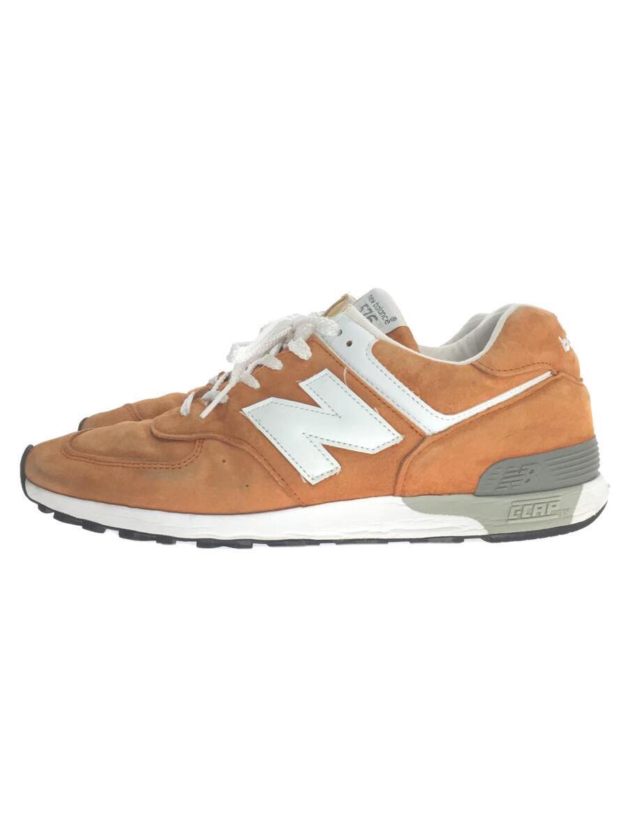 NEW BALANCE◆M576/オレンジ/Made in ENG/UK8.5/ORN