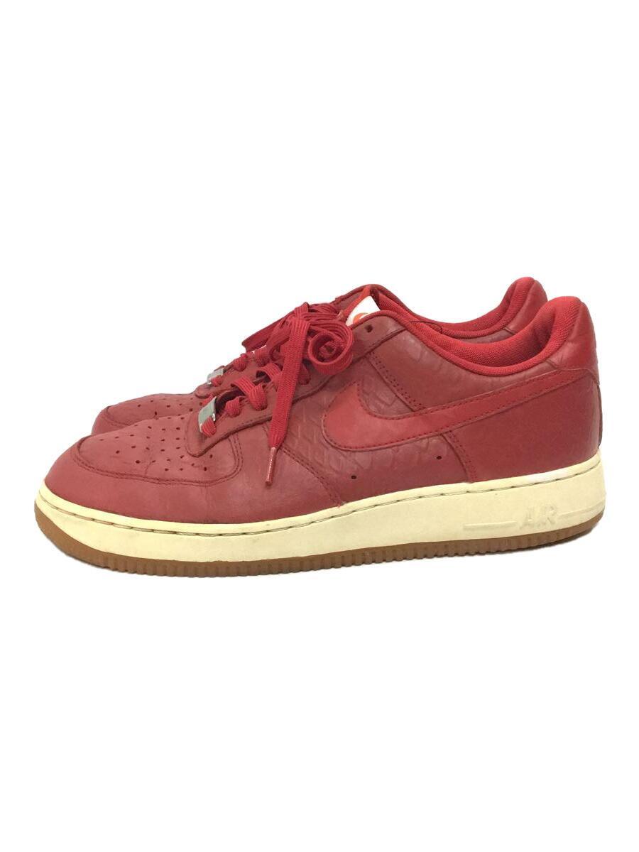 NIKE◆AIR FORCE 1 07 LV8/エアフォース/レッド/718152-600/26.5cm/RED