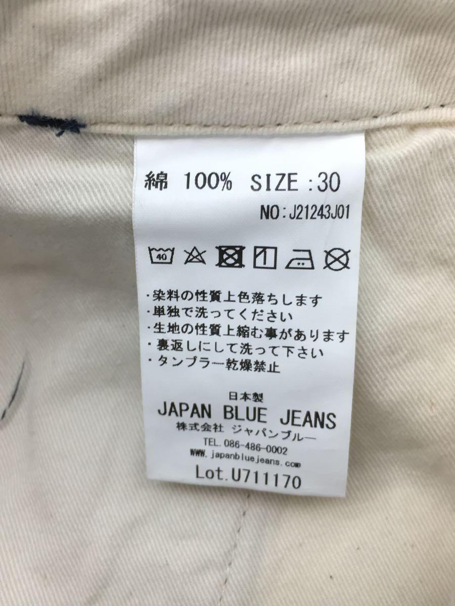 JAPAN BLUE JEANS◆JB7055 NV ブルックリン ストライプ JB7055NV/30/コットン/NVY_画像4