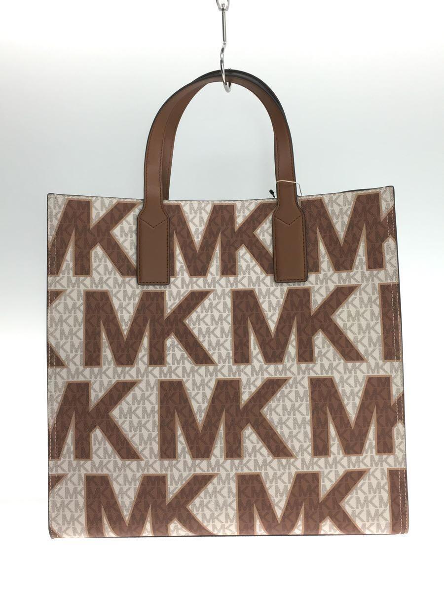 即納&大特価】 MICHAEL KORS◇KENLY NS/トートバッグ/タグ付/PVC/CRM