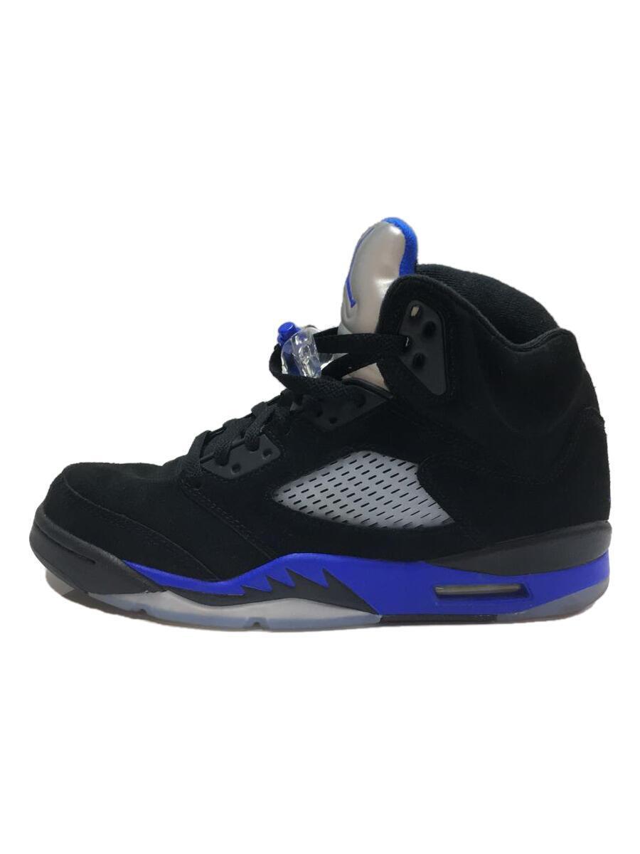 NIKE◆Air Jordan 5 Retro Racer Blue/26.5cm/BLK/CT4838-004