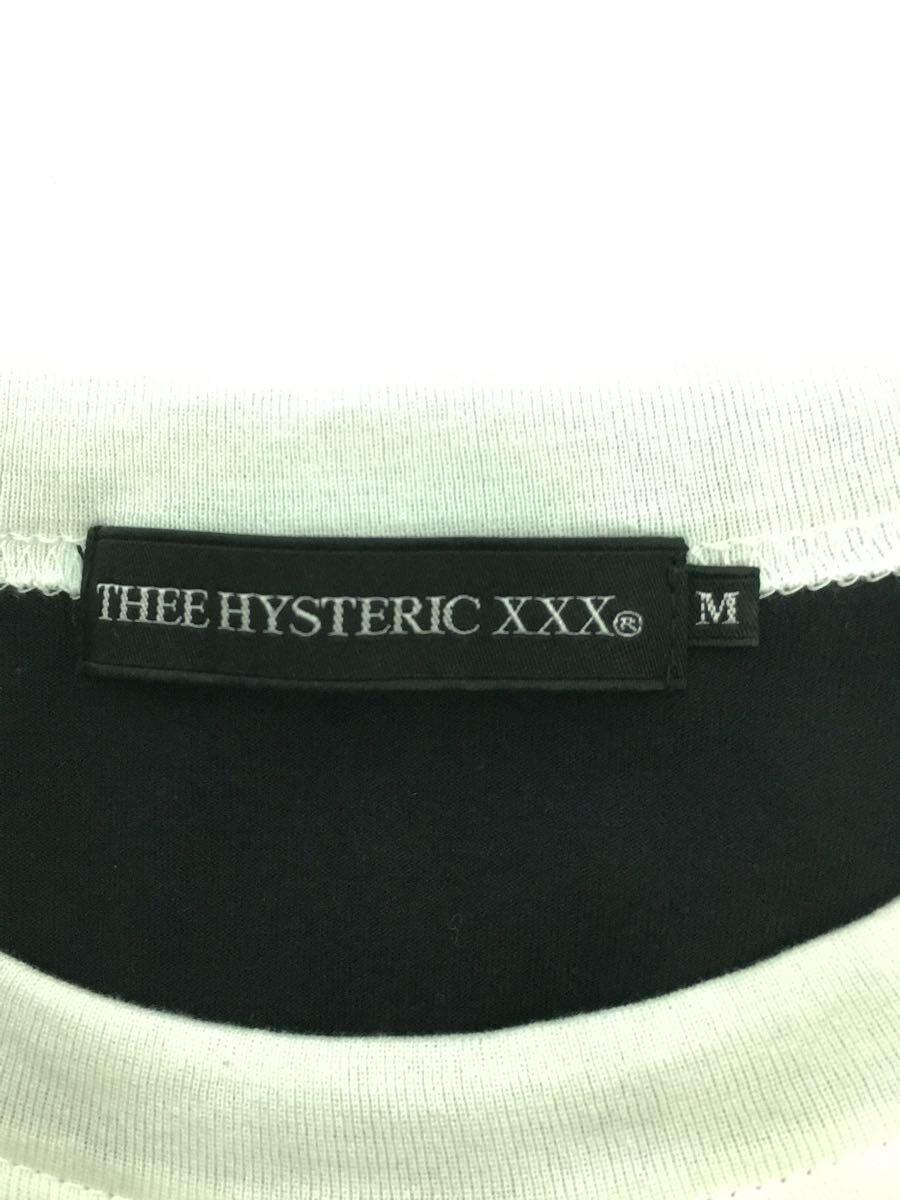 THEE HYSTERIC XXX◆ジィヒステリックトリプルエックス/Tシャツ/M/コットン/ブラック_画像3