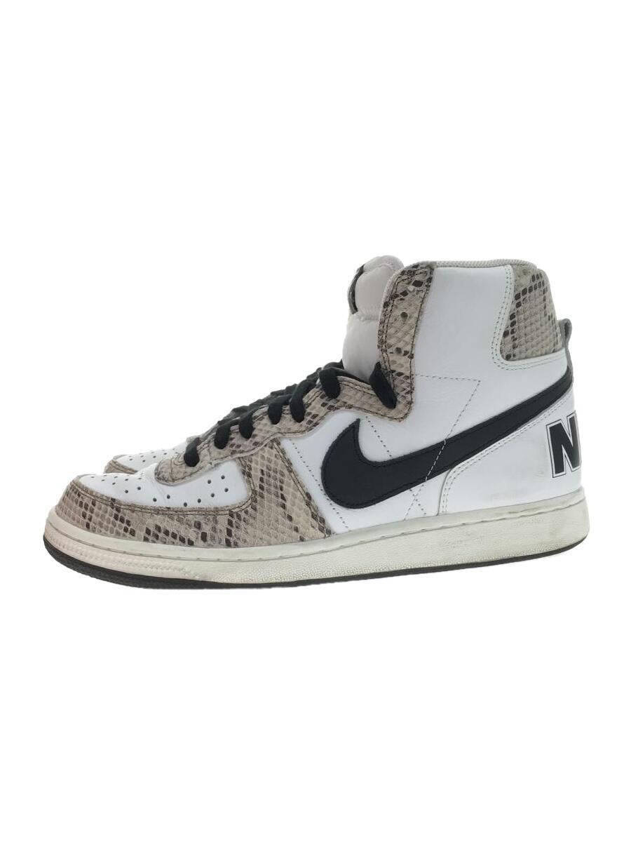 NIKE◆ERMINATOR HIGH COCOA SNAKE/27cm/レザー/FB1318-100