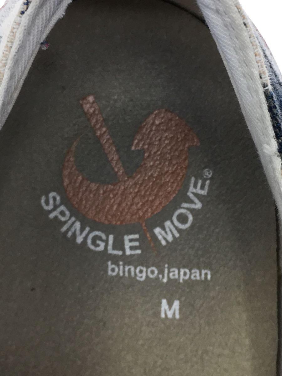 SPINGLE MOVE◆ローカットスニーカー/M/マルチカラー/キャンバス/カモフラ_画像5