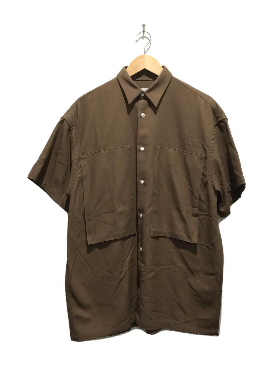 E.TAUTZ◆21SS CORE LINEMAN SHORT SLEEVE SHIRT 半袖シャツ/コットン/BRW_画像1