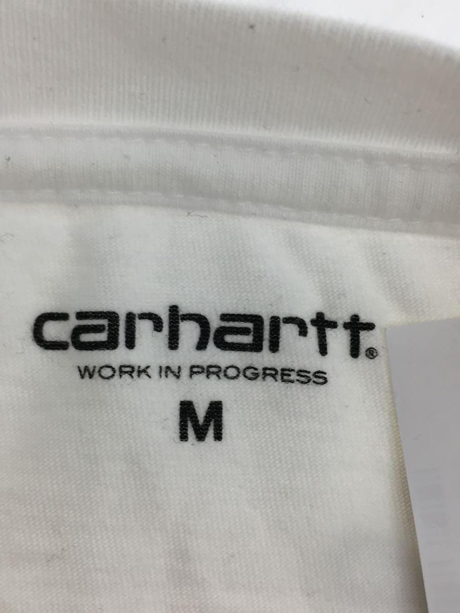 Carhartt◆Tシャツ/M/コットン/WHT/プリント_画像3