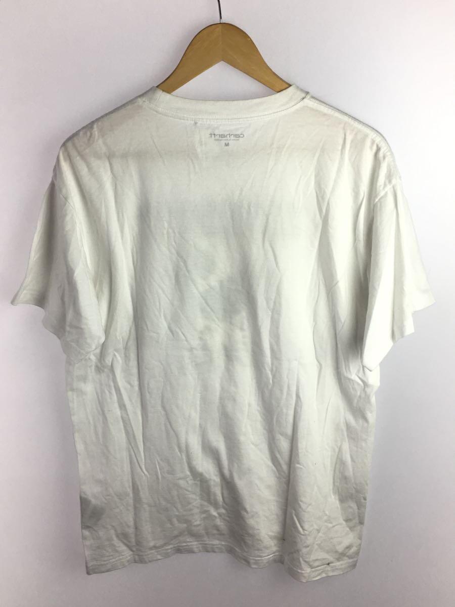 Carhartt◆Tシャツ/M/コットン/WHT/プリント_画像2