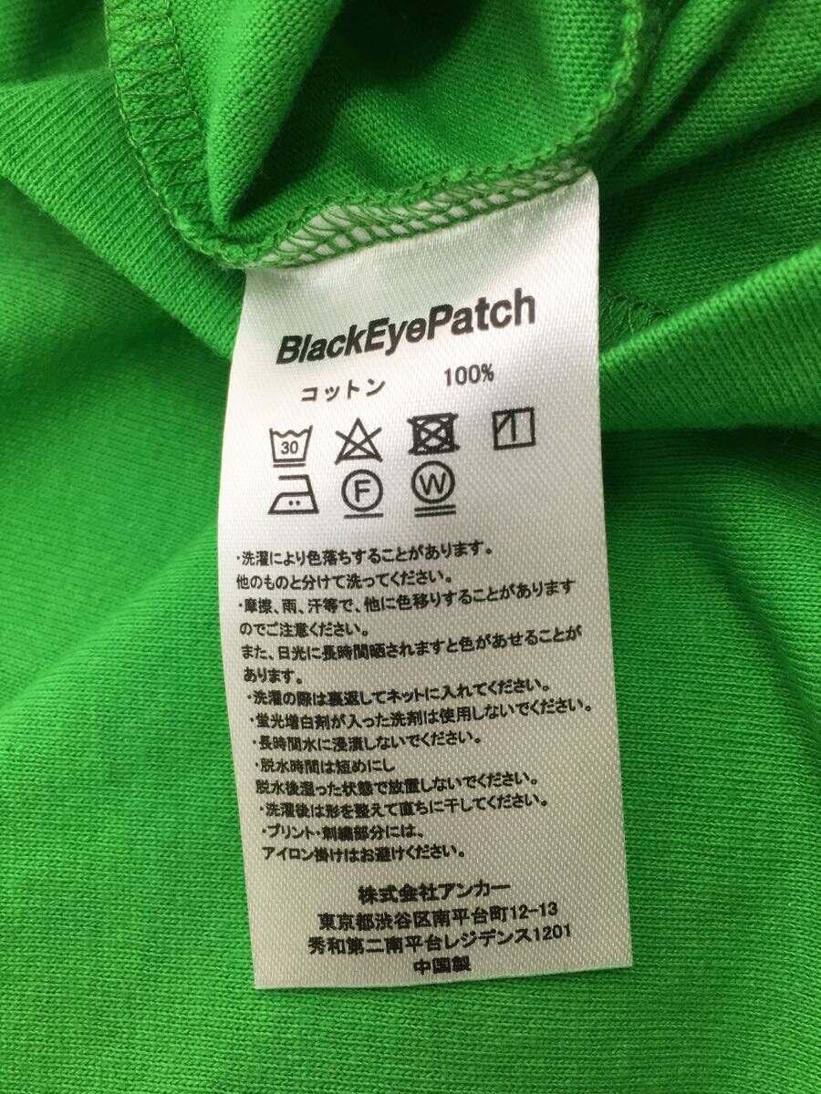 THE BLACK EYE PATCH◆Tシャツ/L/コットン/GRN_画像4