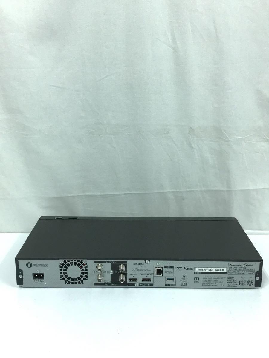 品揃え豊富で Panasonic◇ブルーレイレコーダー DMR-4W100 DIGA 4K