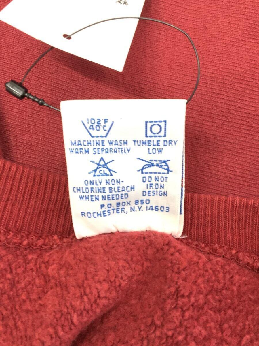 Champion◆90S/REVERSEWEAVE/リバースウィーブ/スウェット/XXL/コットン/レッド 3